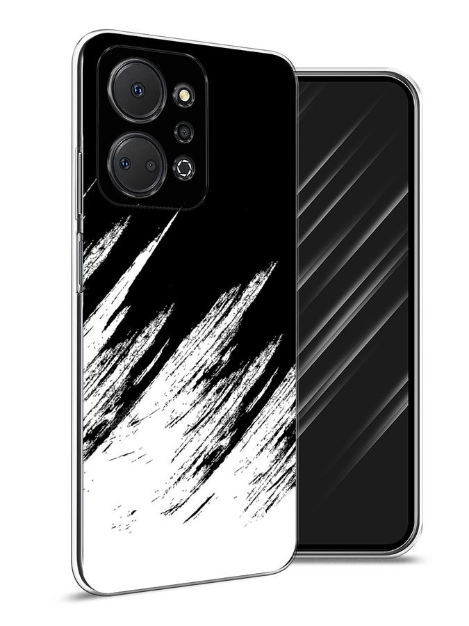 

Чехол Awog на Honor X7A "Черно белые брызги", Черный;белый;бежевый, 6120650-3