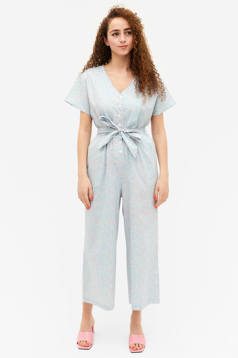 

Комбинезон женский Monki 1000208012 синий 2XL (доставка из-за рубежа), 1000208012