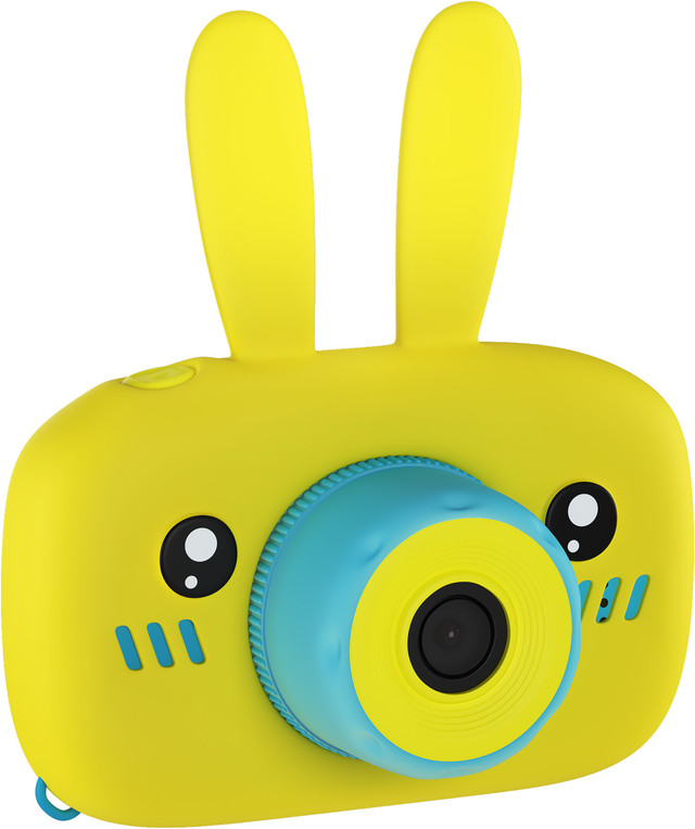 Фотоаппарат цифровой компактный GSMIN Fun Camera Rabbit Blue