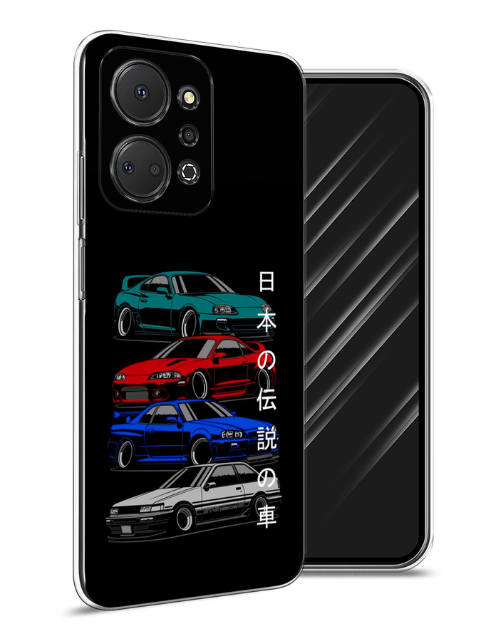 

Чехол Awog на Honor X7A "JDM Legend cars", Зеленый;красный;синий, 6120650-5
