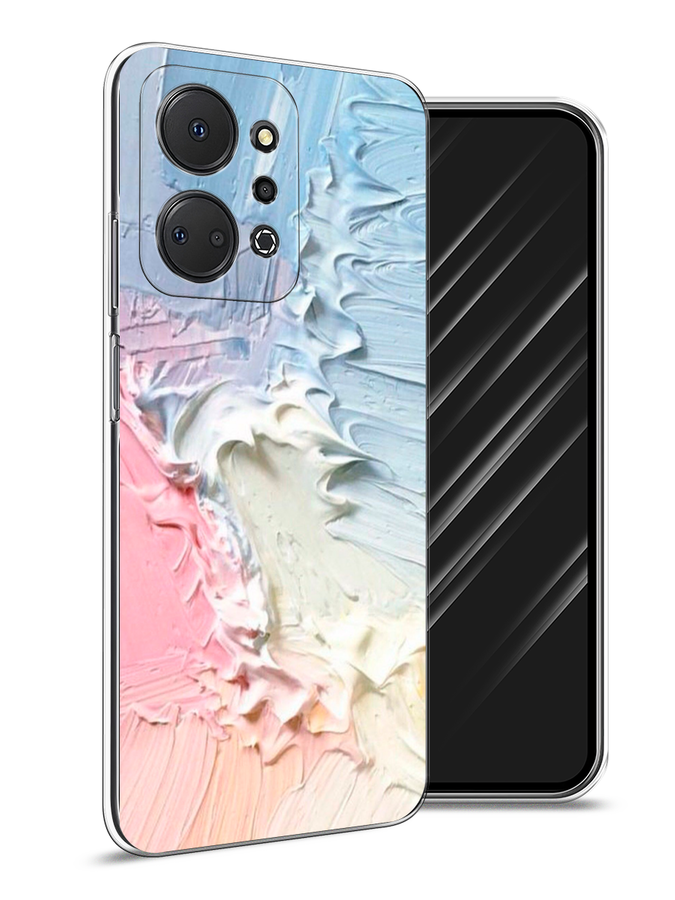 

Чехол Awog на Honor X7A "Фруктовое мороженное", Голубой;розовый;желтый, 6120650-3