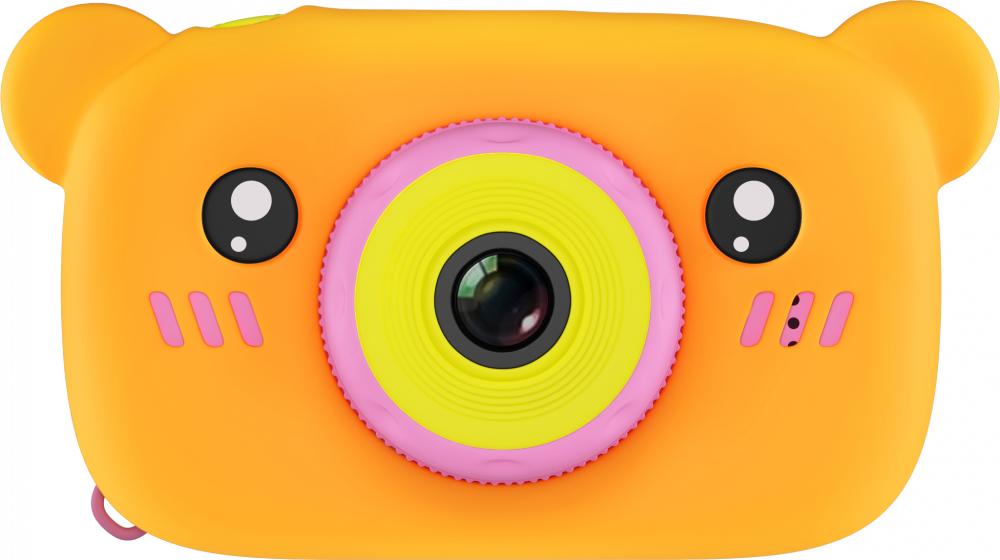 фото Фотоаппарат цифровой компактный gsmin fun camera bear pink/orange