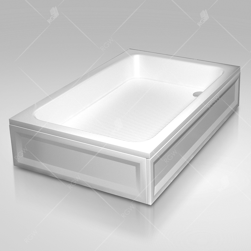 

Душевой поддон RGW B/CL-S-A 16180280-51-A 80x100 см, белый