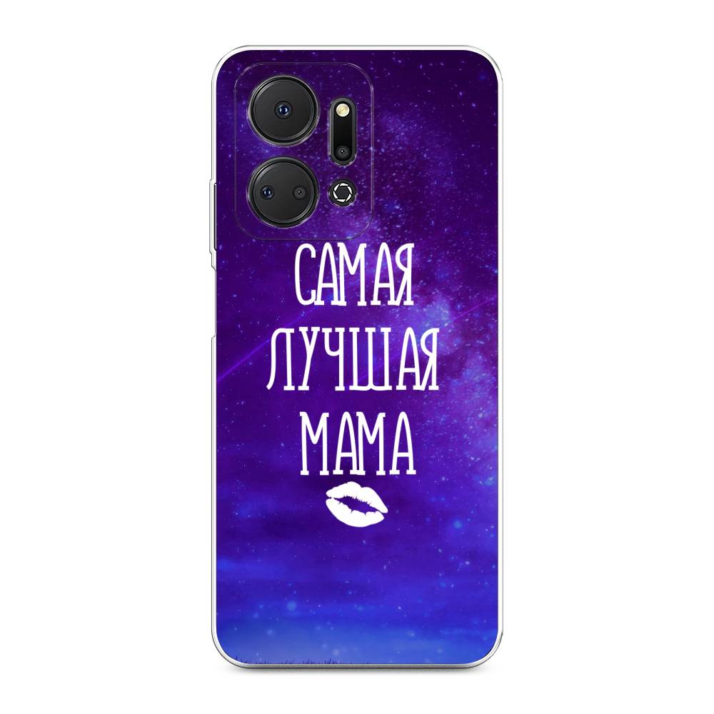 

Чехол Awog на Honor X7A "Лучшая мама", Фиолетовый;синий;белый, 6120650-6