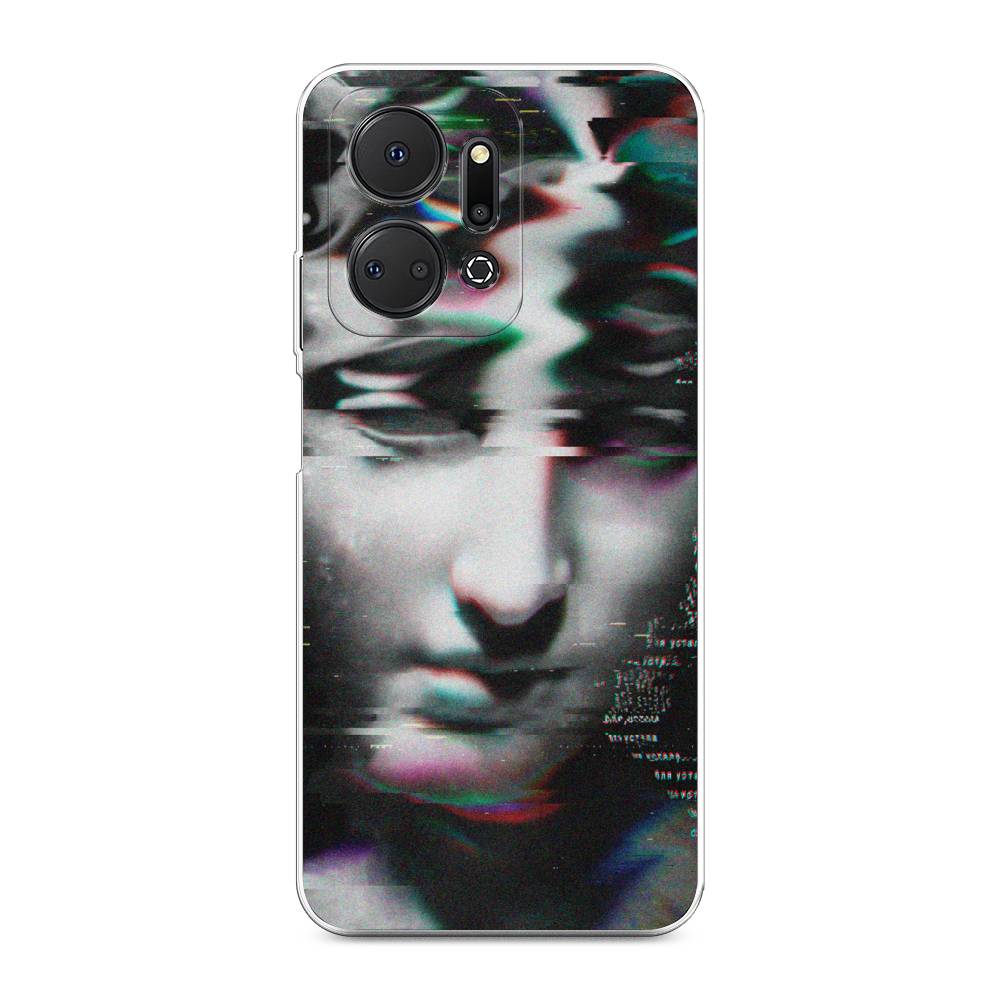 

Чехол Awog на Honor X7A "Glitch Art", Серый, 6120650-9