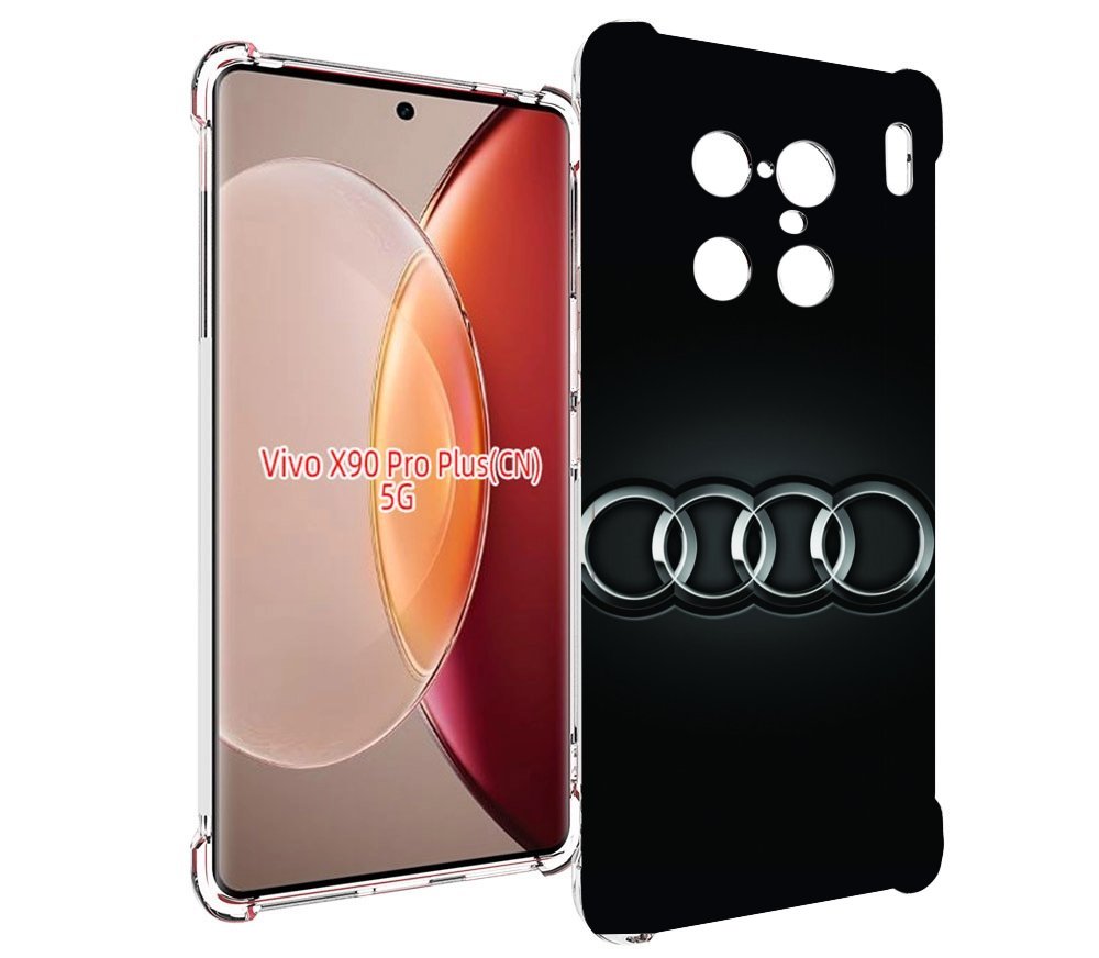 

Чехол MyPads ауди audi 2 для Vivo X90 Pro Plus, Прозрачный, Tocco