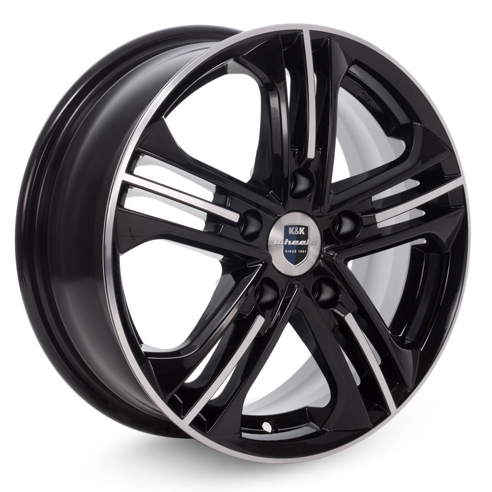 

Колесный диск K&K Trinity (КС615) 6x15 ЕТ47 5x112 D57.1 алмаз черный, арт. r14081, Черный;серебристый, Trinity (КС615)