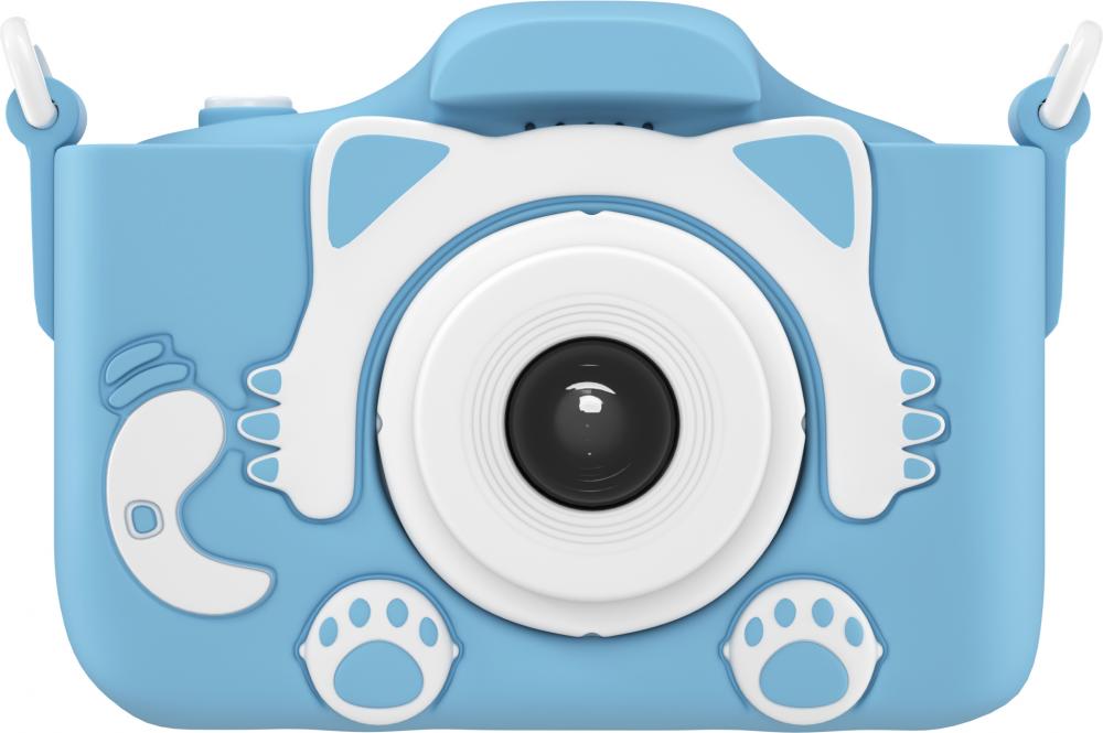 фото Фотоаппарат цифровой компактный gsmin fun camera kitty blue