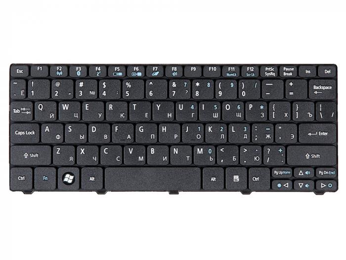 клавиатура для ноутбука Acer Aspire One 521, 532, 532H, 533, D255, D257