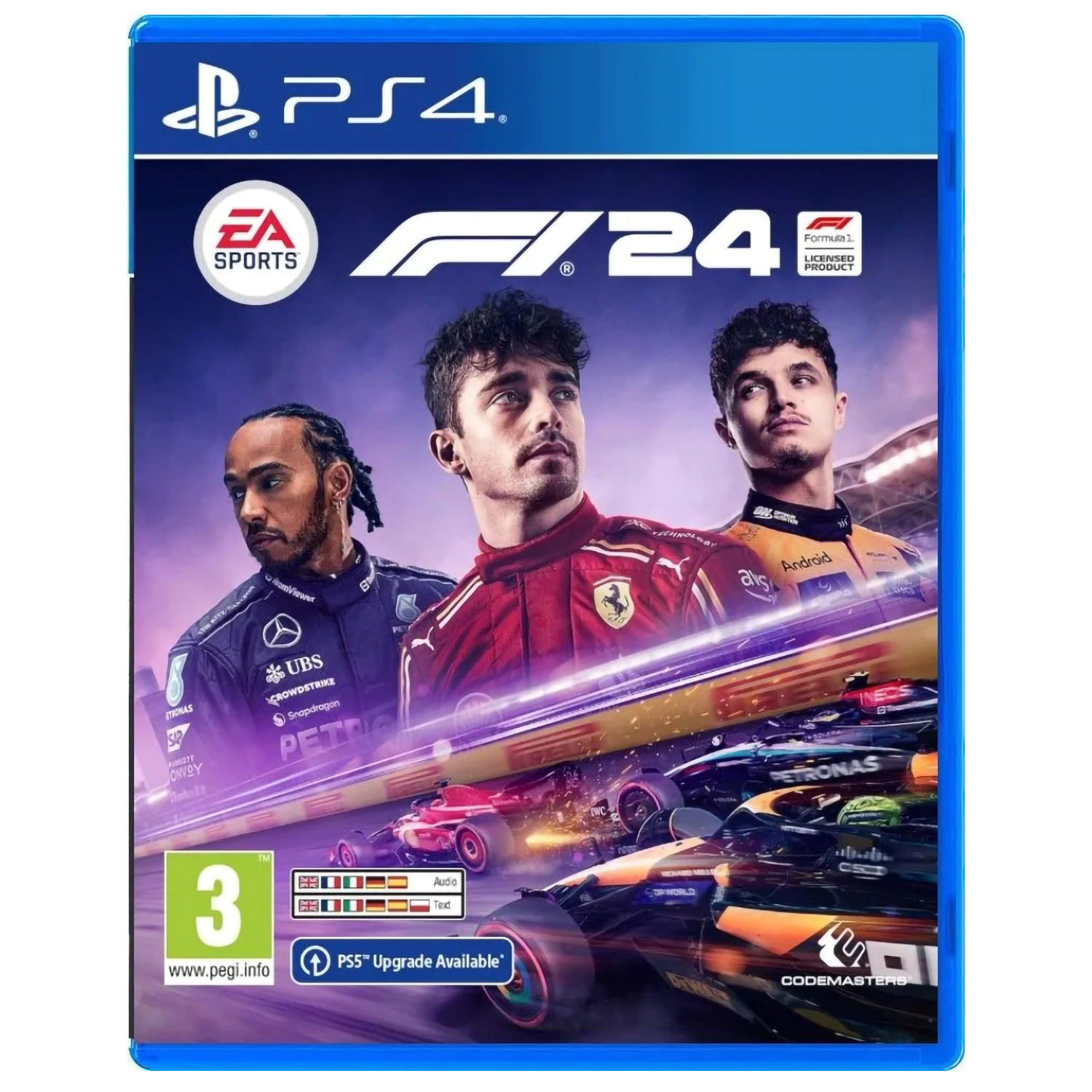 Игра Ea Sports F1 24 PlayStation 4 полностью на английском языке 9499₽