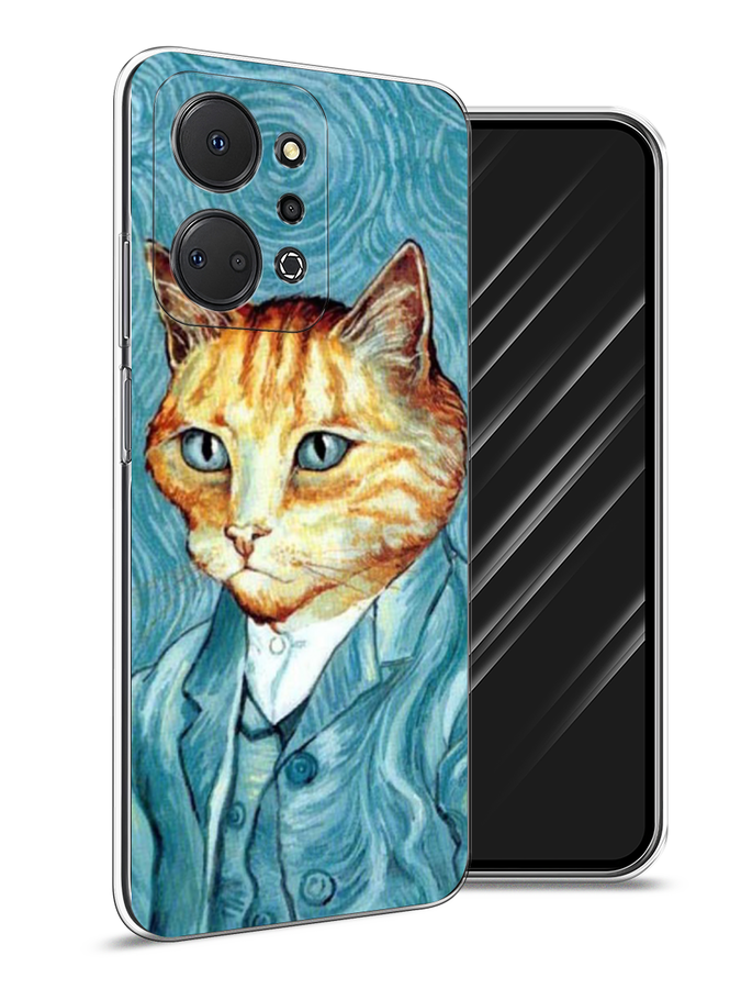 

Чехол Awog на Honor X7A "Кот Ван Гог", Голубой;коричневый, 6120650-2