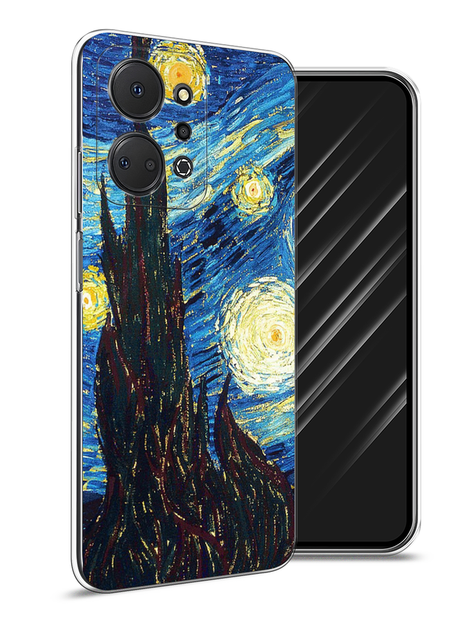 

Чехол Awog на Honor X7A "Ван Гог Звездная ночь", Желтый, 6120650-9