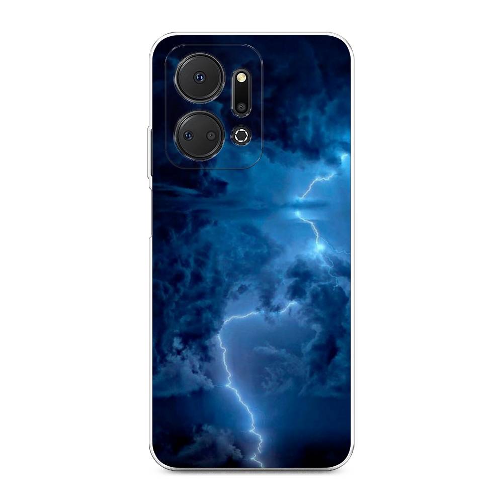 

Чехол Awog на Honor X7A "Молния", Синий, 6120650-4
