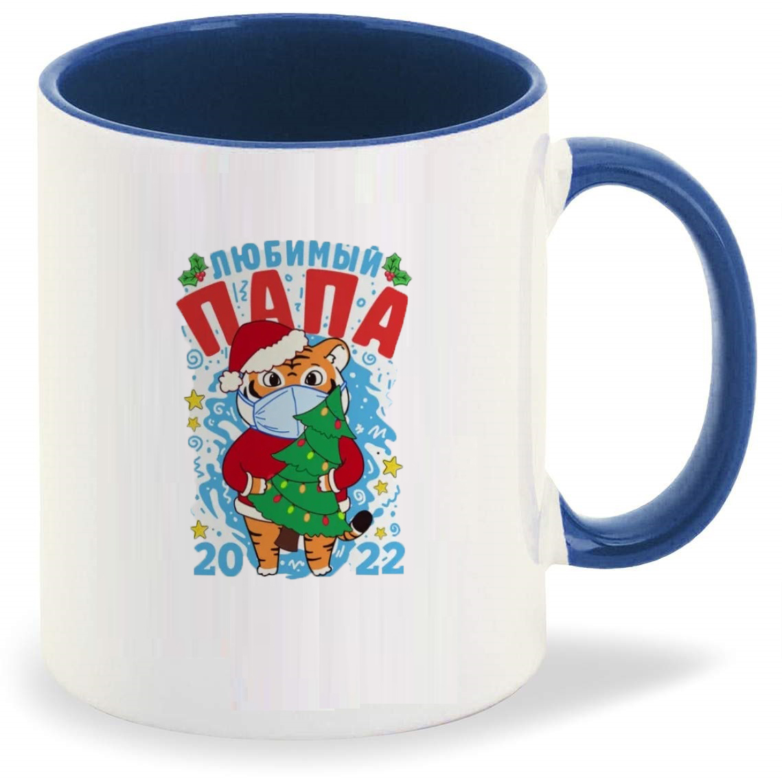 

Кружка CoolPodarok Любимый папа тигр