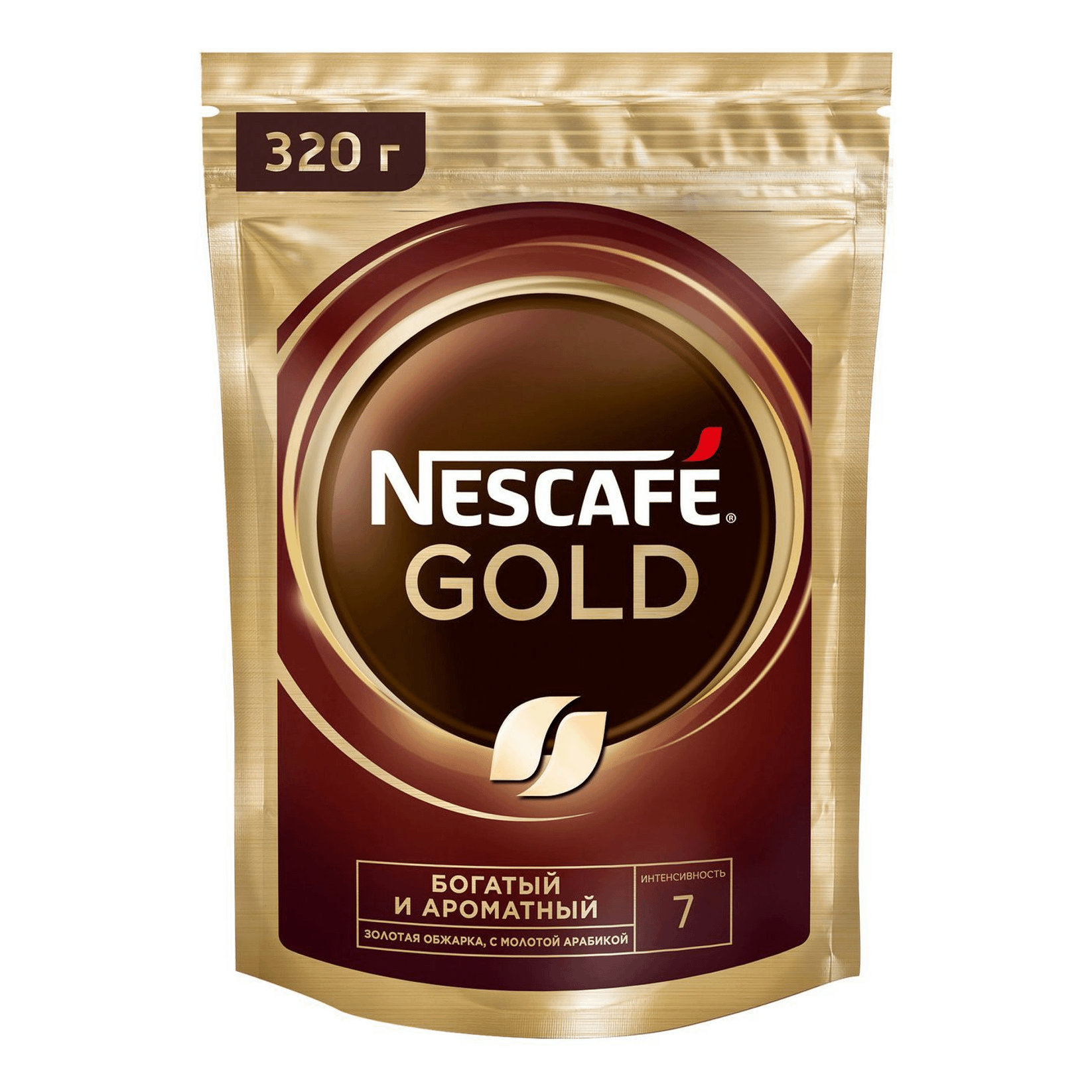 

NESCAFE Gold РАСТВОРИМЫЙ 320 г.
