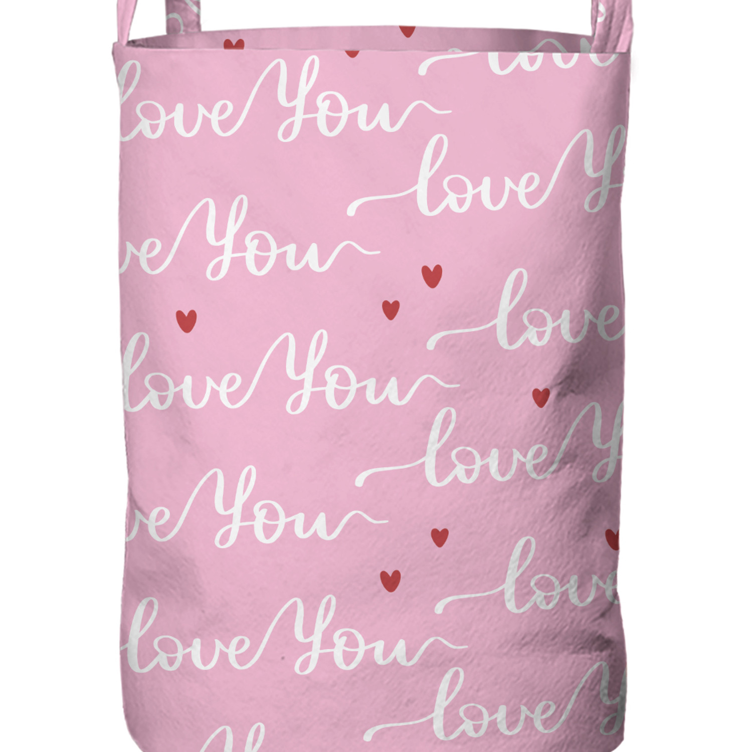 

Корзина для игрушек и белья, мягкий органайзер JoyArty love you 50х35 см, love you