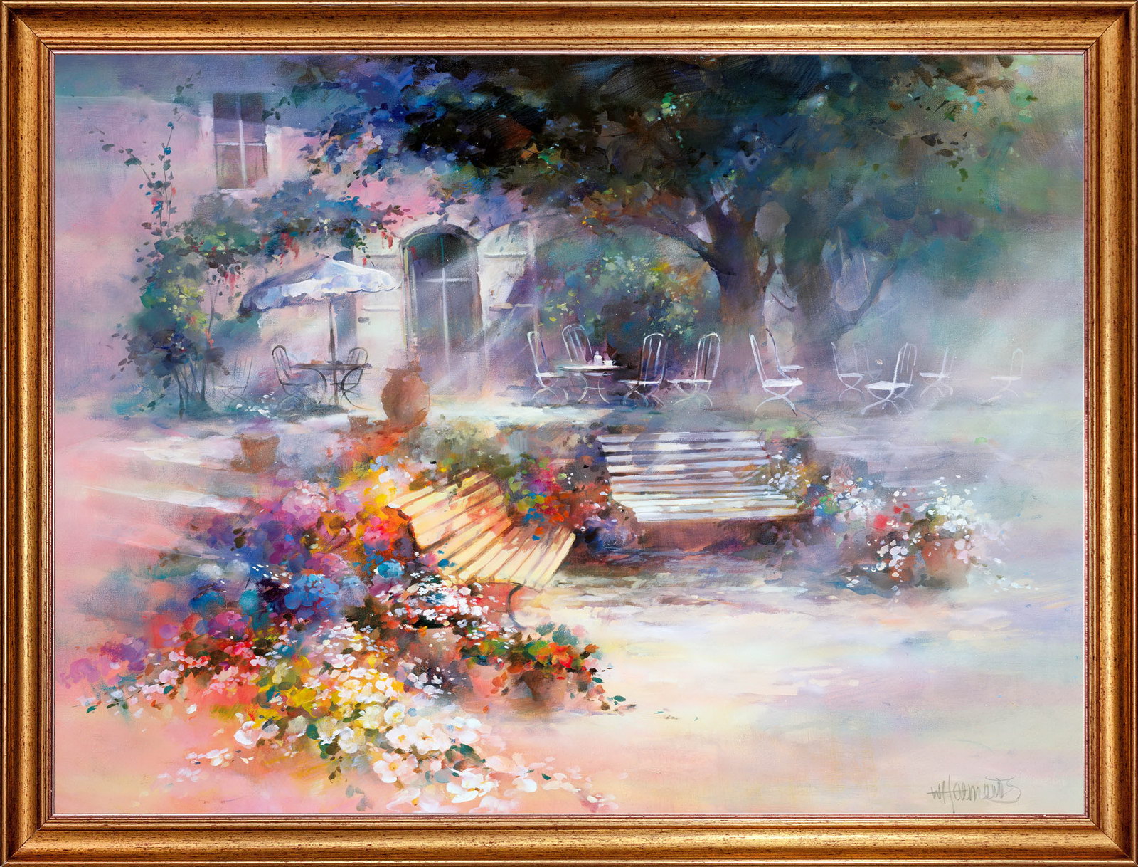 

Картина на холсте Мир грёз 80х60 см. Willem Haenraets оформлена в багет. Арт. ХВ-х12