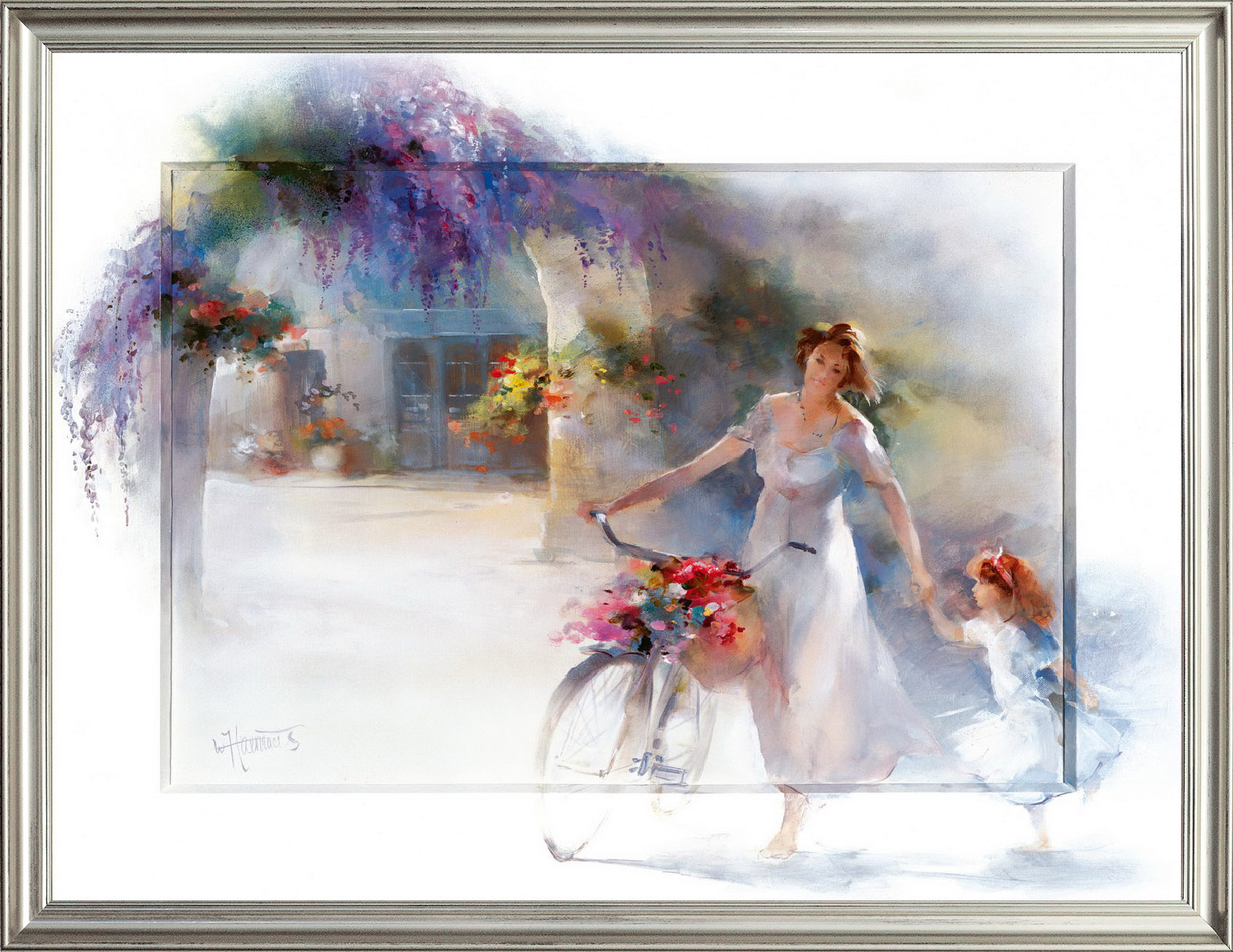 фото Картина на холсте, домой, 80х60 см., willem haenraets, оформлена в багет. арт. хв-х20 русская коллекция