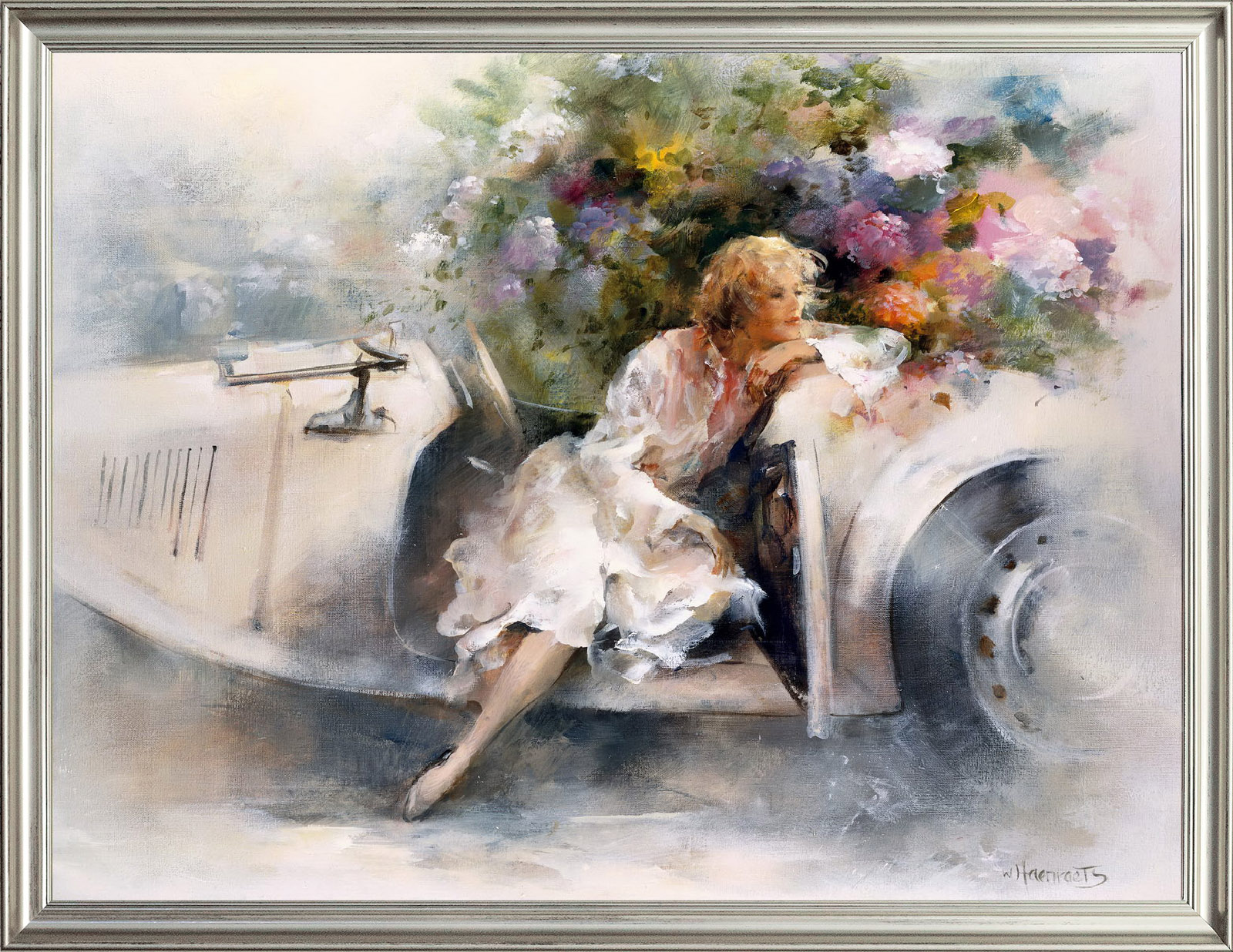 

Картина на холсте День мечтаний 80х60 см. Willem Haenraets. Арт. ХВ-х41