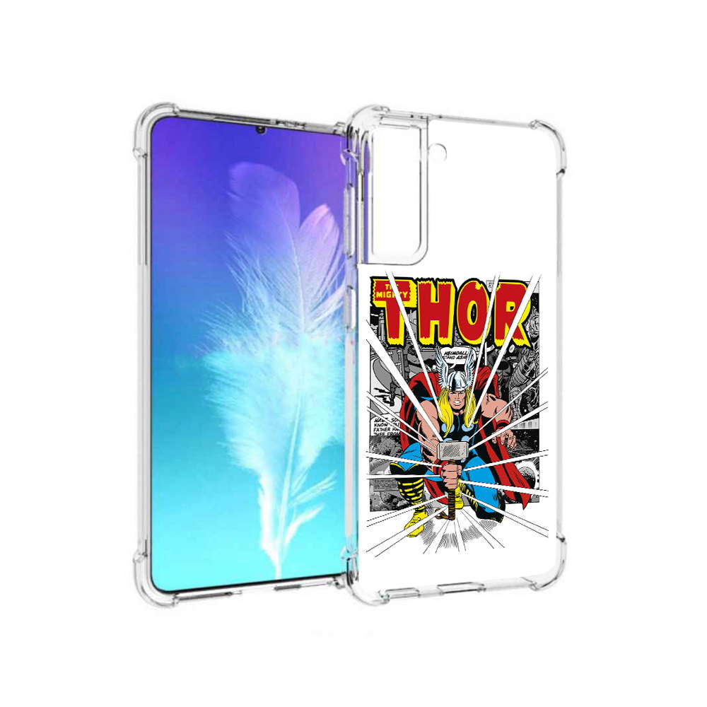 

Чехол MyPads Tocco для Samsung Galaxy S21 тор рисунок (PT157088.510.647), Прозрачный, Tocco