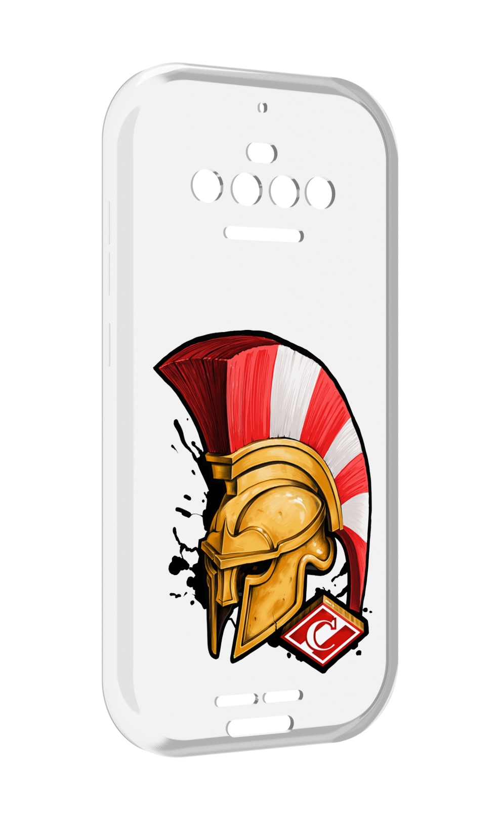 

Чехол MyPads ФК спартак шлем для Oukitel F150 R2022, Прозрачный, Tocco