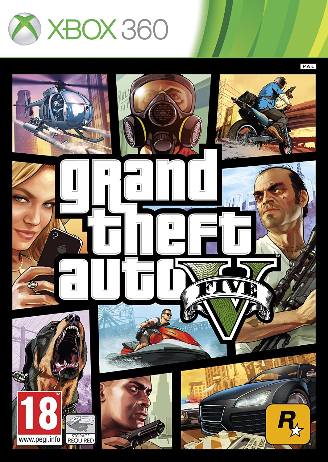 Игра Grand Theft Auto V для Microsoft Xbox 360