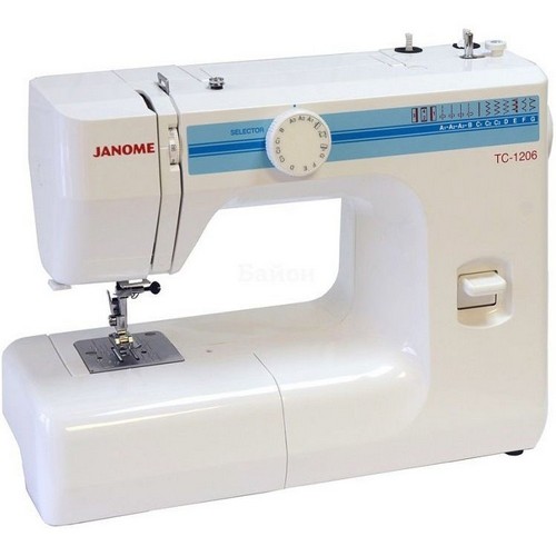 

Швейная машина Janome TC 1206 белый, голубой, TC 1206