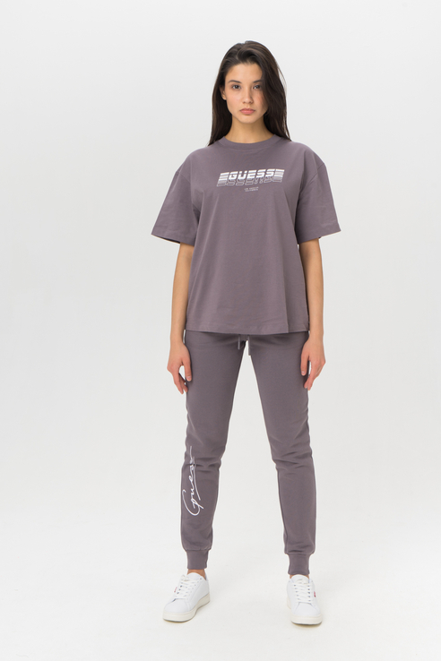 

Спортивные брюки женские Guess O1BA11 фиолетовые 48 RU, O1BA11