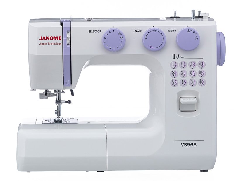 Швейная машина Janome VS 56s белый швейная машина janome 311pg anniversary edition