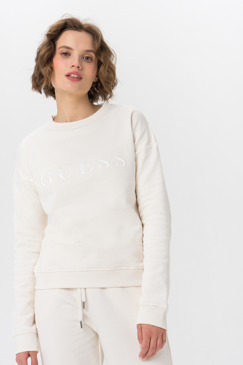 

Свитшот женский Guess O1GA01-K68M1 белый 46 RU, O1GA01-K68M1
