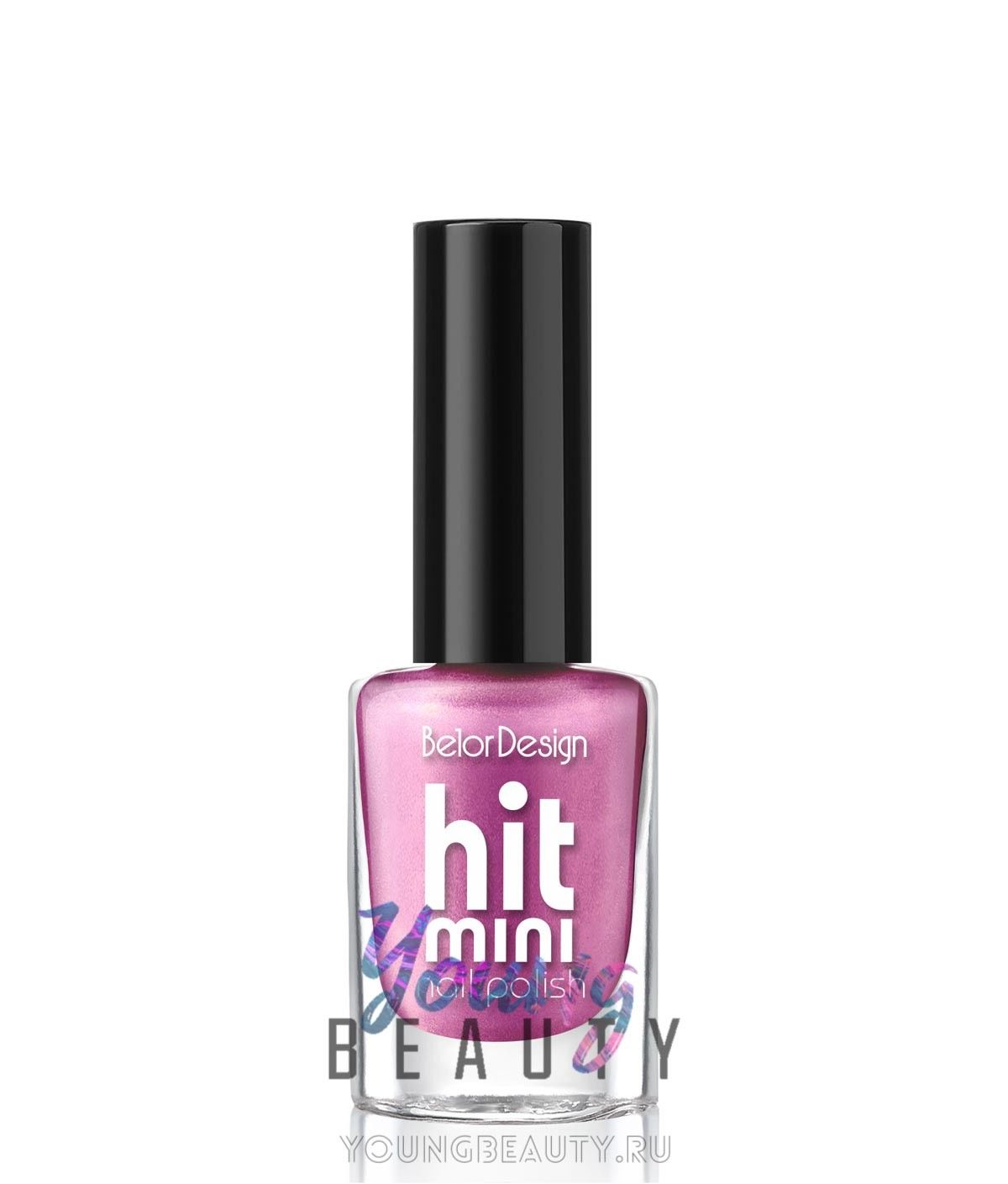 

Лак для ногтей BelorDesign Mini Hit, 6 мл, ЛАК ДЛЯ НОГТЕЙ MINI HIT, 6 мл.