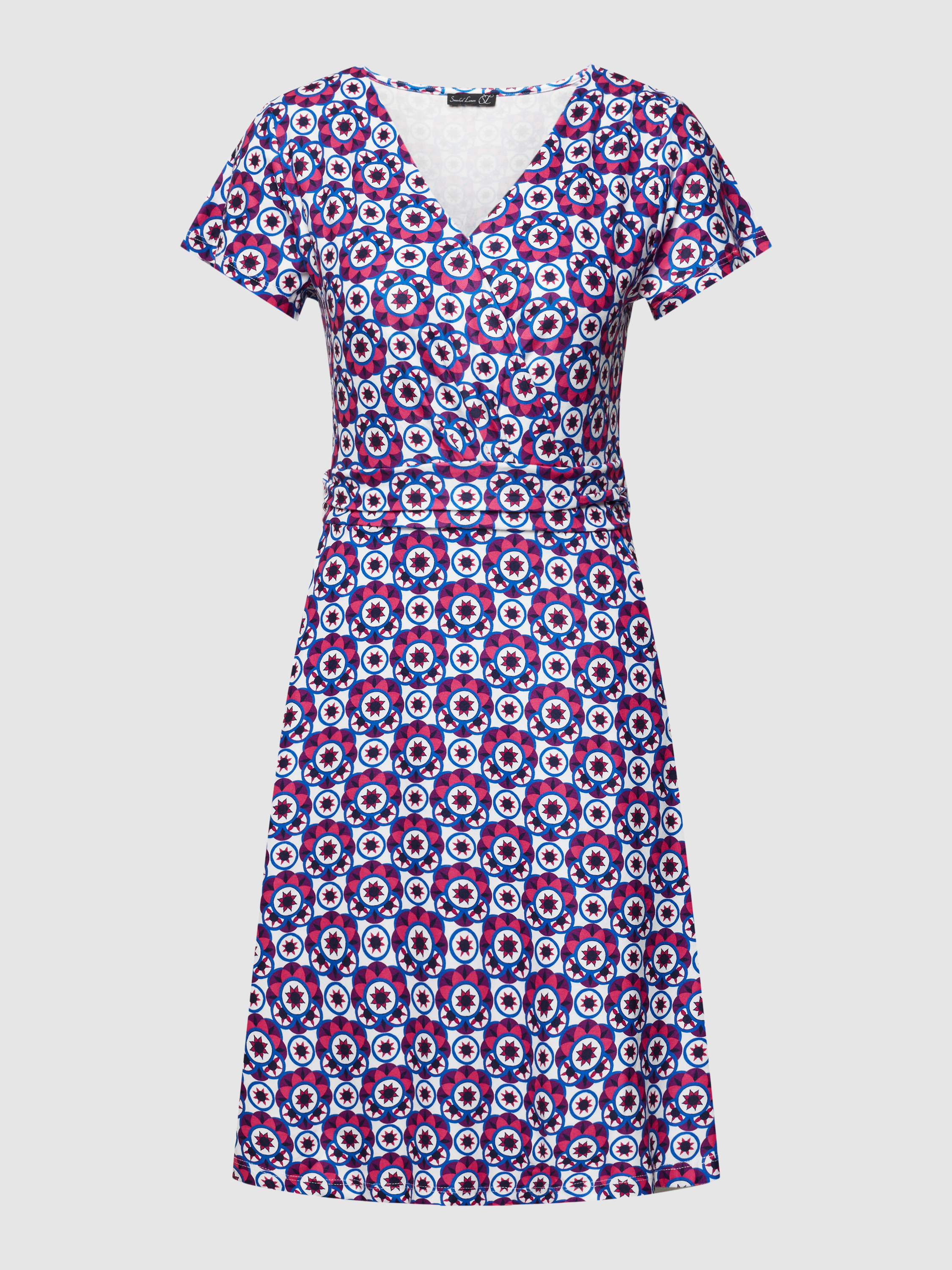 Платье женское Smashed Lemon 1778227 розовое XL (доставка из-за рубежа)