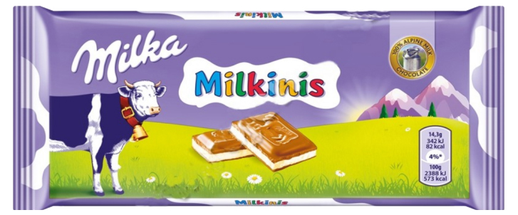 

Шоколад Milka Milkinis молочный 100 г
