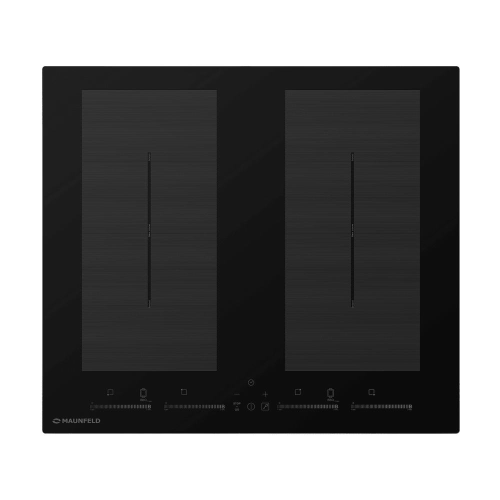 Встраиваемая варочная панель индукционная MAUNFELD EVI.594.FL2(S)-BK черный встраиваемая варочная панель индукционная maunfeld cvi292stbk