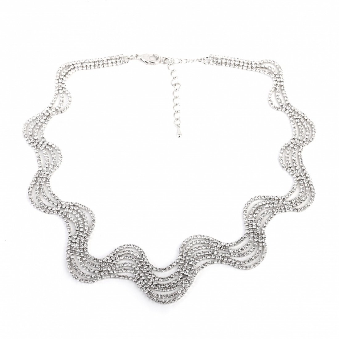 

Колье женское Fiore Luna BXL3543.2, стразы, BXL3543.2