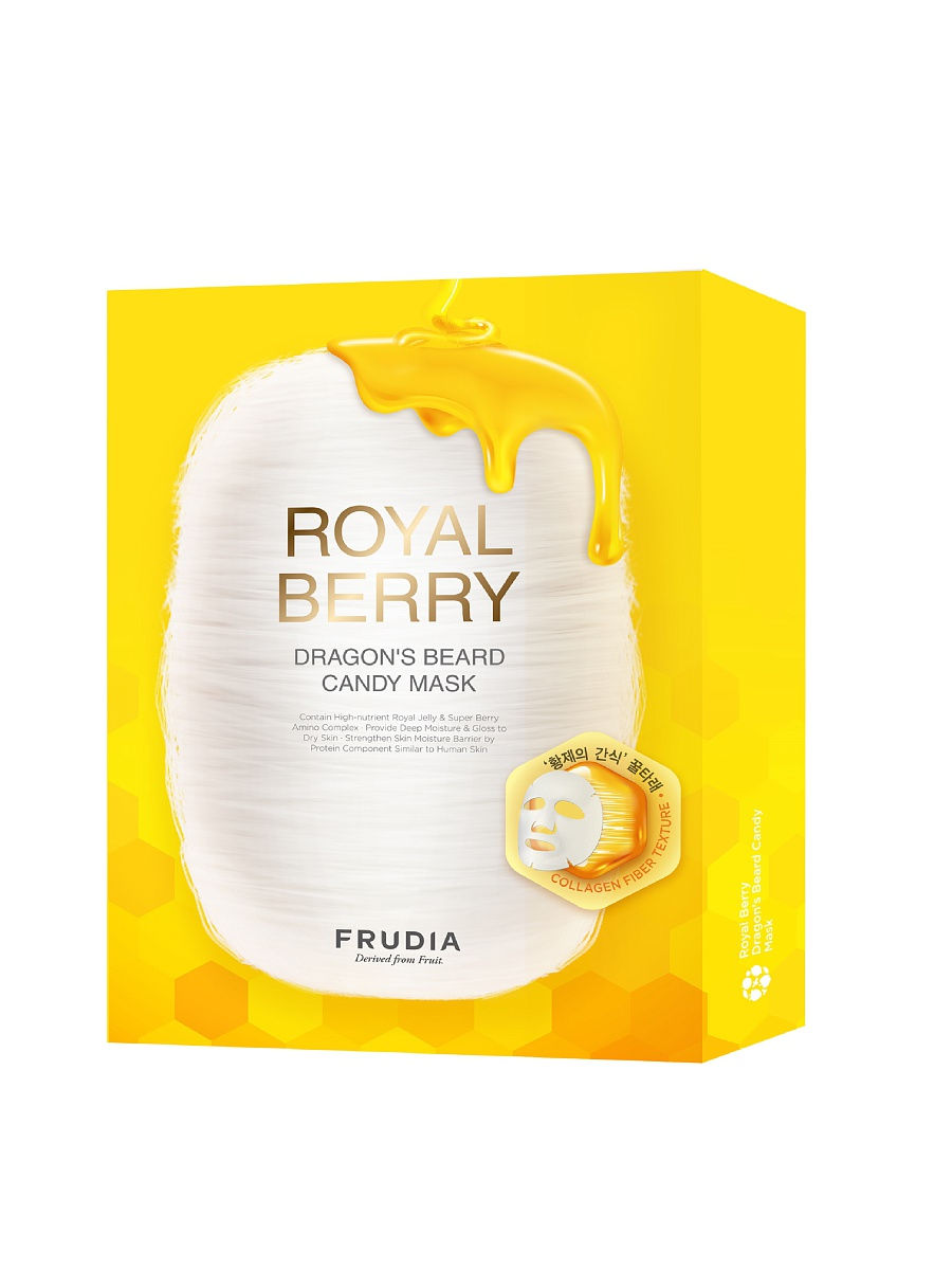 

Маска для лица Frudia, Royal Berry Dragon’s Beard, 5 шт.