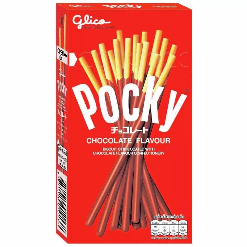 Pocky бисквитные палочки Chocolate Flavar 47 гр