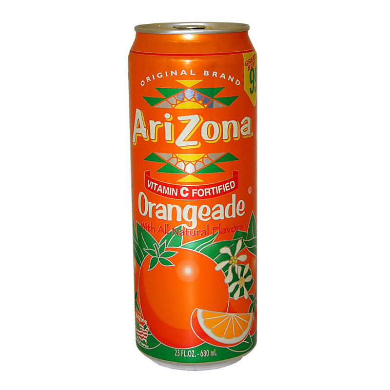 

Напиток ARIZONA Апельсин 0,680 мл