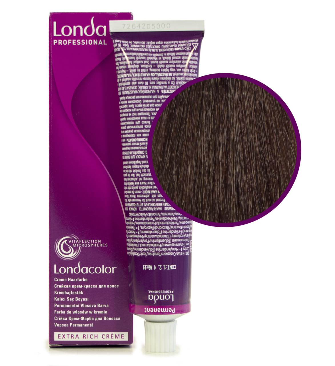 Londacolor - стойкая крем-краска для волос 10/96 яркий блонд жемчужный (60 мл)