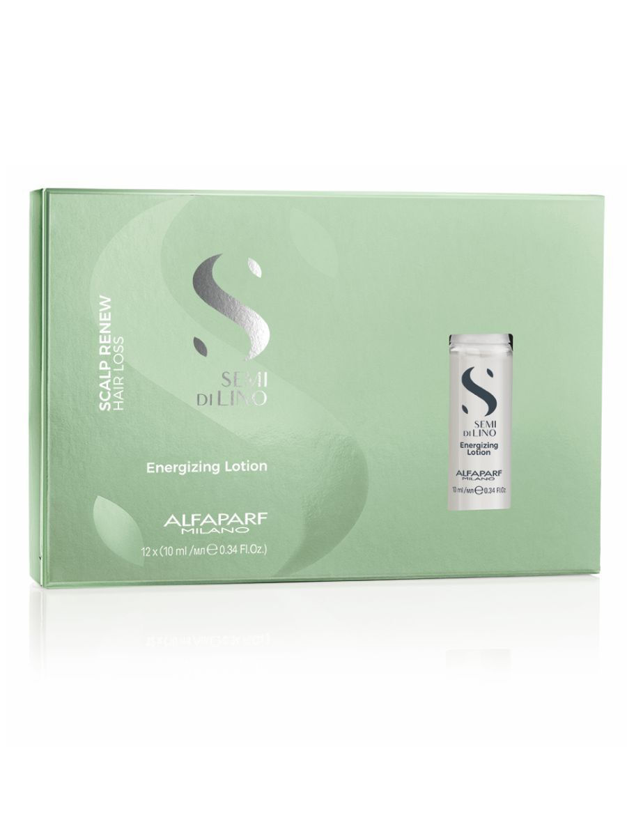 Лосьон для волос Alfaparf Milano, Semi di Lino Scalp Energizing, 12х10 мл