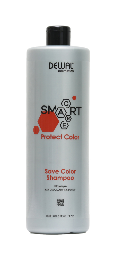 фото Шампунь для волос dewal, smart care protect color, 1000 мл