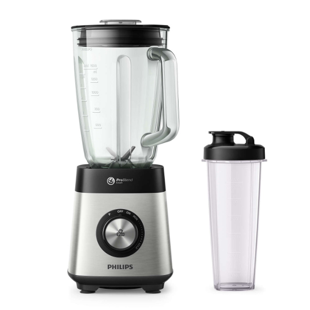 Блендер Philips HR3573/90 Silver/Black блендер philips avent scf885 01 белый зеленый