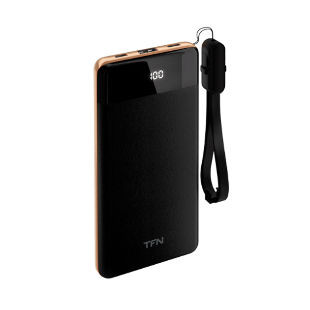 фото Внешний аккумулятор tfn powerstation lcd pd 10000mah black (pb-211-bk)