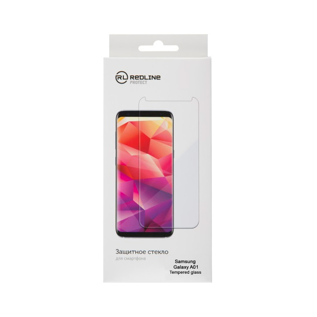 

Защитное стекло для смартфона Red Line для Samsung Galaxy A01, tempered glass, для Samsung Galaxy A01, tempered glass