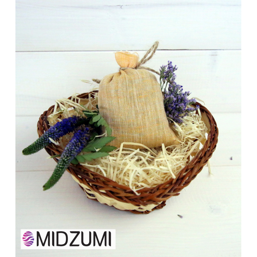 

Ароматическое саше Midzumi Летняя прохлада (в корзинке) Aroma-001kz, Корзина сердечко