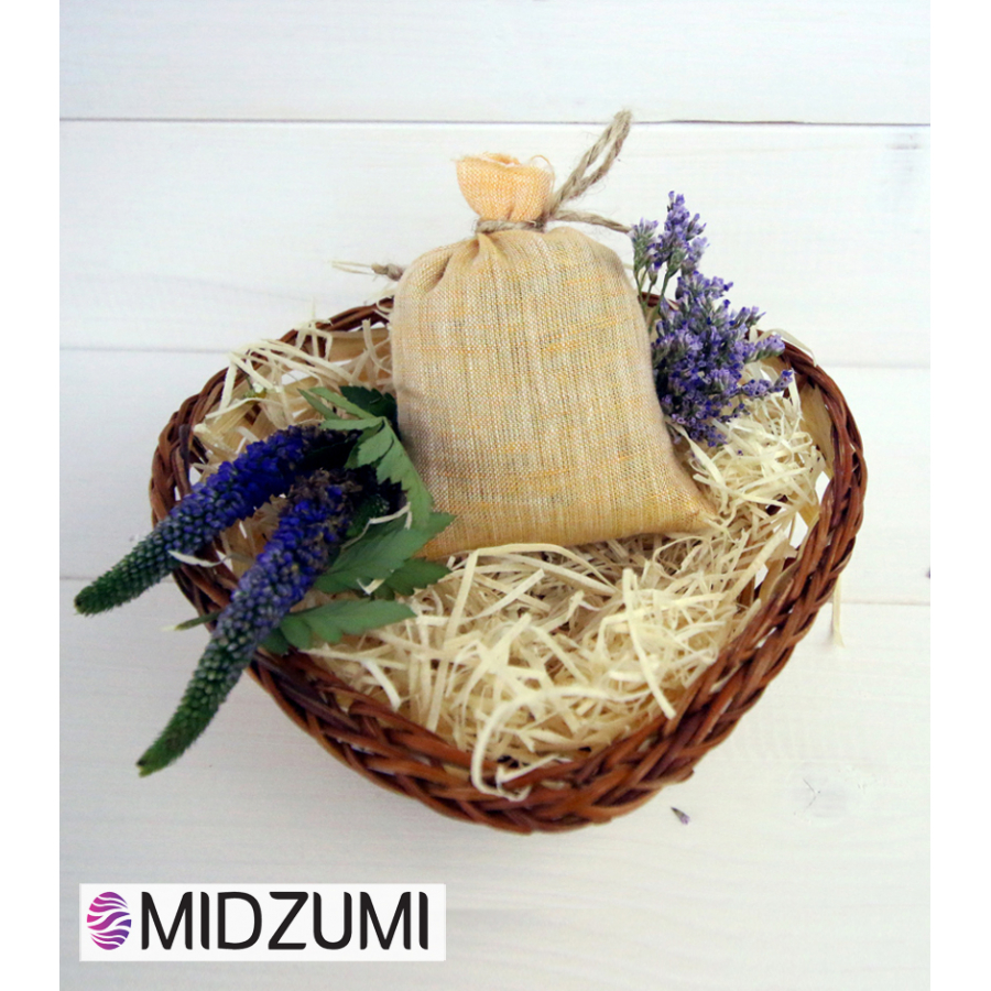 

Ароматическое саше Midzumi Лавандовое вдохновение (в корзинке) Aroma-002kz, Корзина сердечко