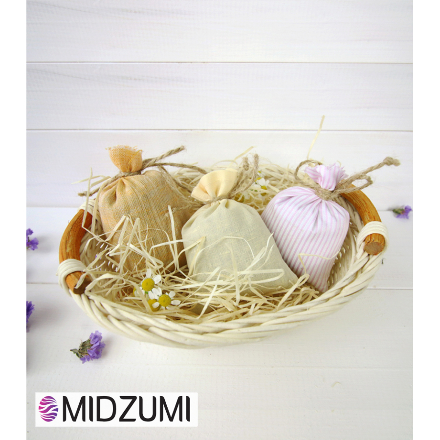 

Ароматическое саше Midzumi Магия ночи (в корзине) Aroma-019ko, Корзина овальная