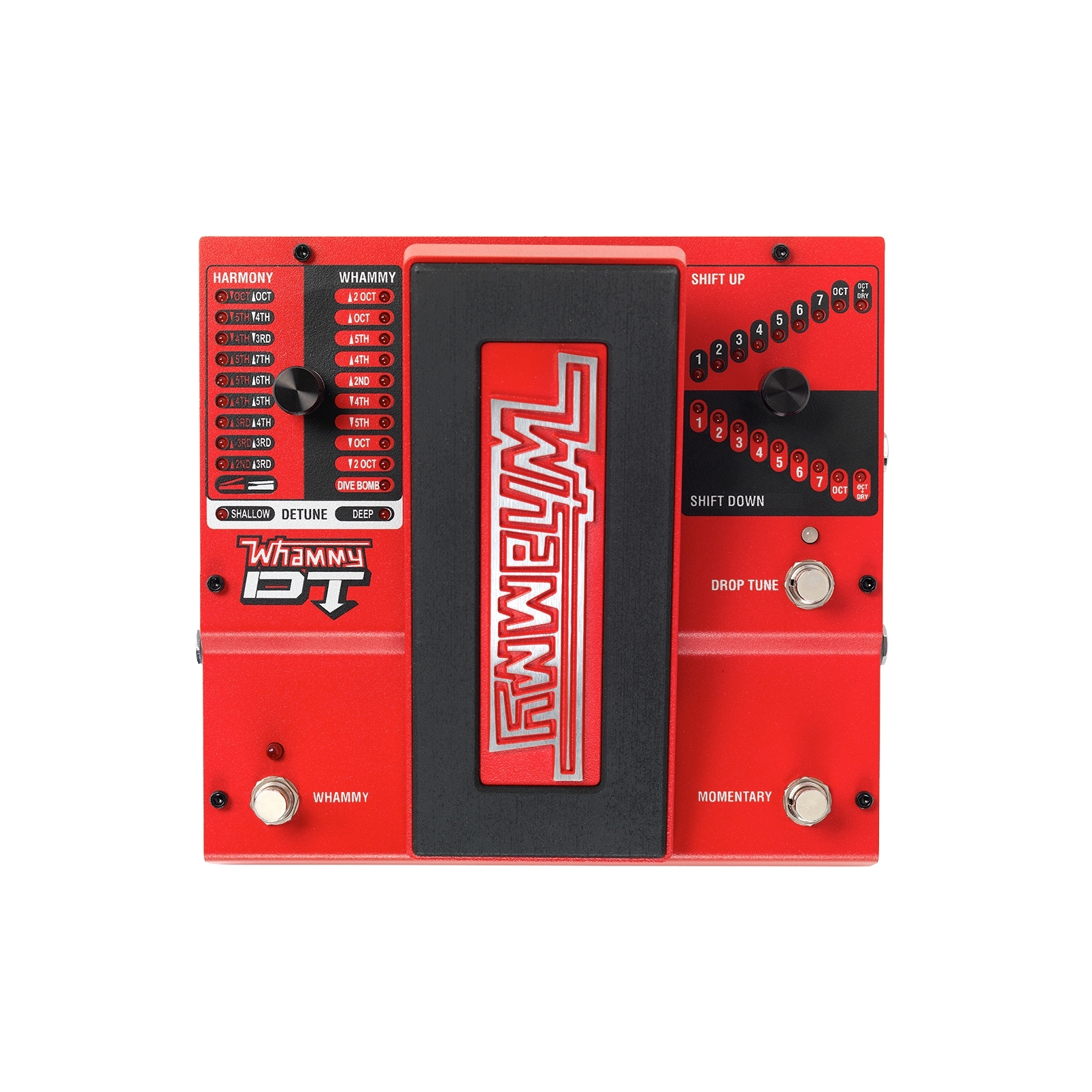 

Процессор эффектов Digitech WHAMMY DT FLOOR PROCESSOR W/ MIDI гитарный напольный, WHAMMY DT FLOOR PROCESSOR W/ MIDI