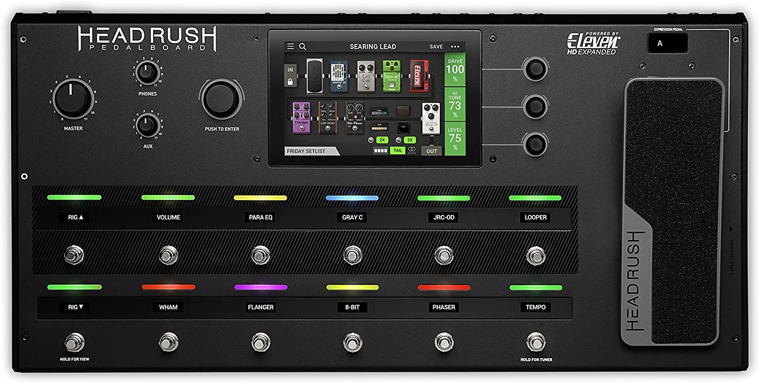 

Процессор эффектов Headrush PEDALBOARD профессиональный напольный, PEDALBOARD