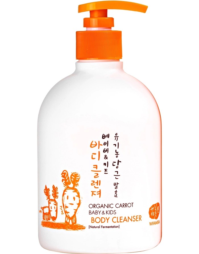 

Детский гель для купания Whamisa Organic Carrot Baby & Kids Body Cleanser 500 мл